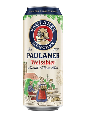 德国进口保拉纳小麦5.5度白啤酒