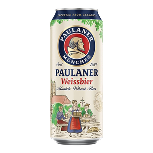 26年8月到期 德国精酿进口paulaner保拉纳柏龙小麦白啤酒24听装