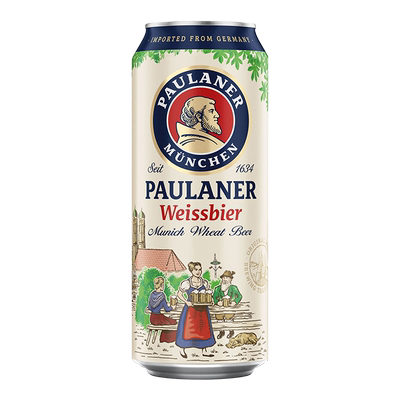 德国进口保拉纳小麦5.5度白啤酒