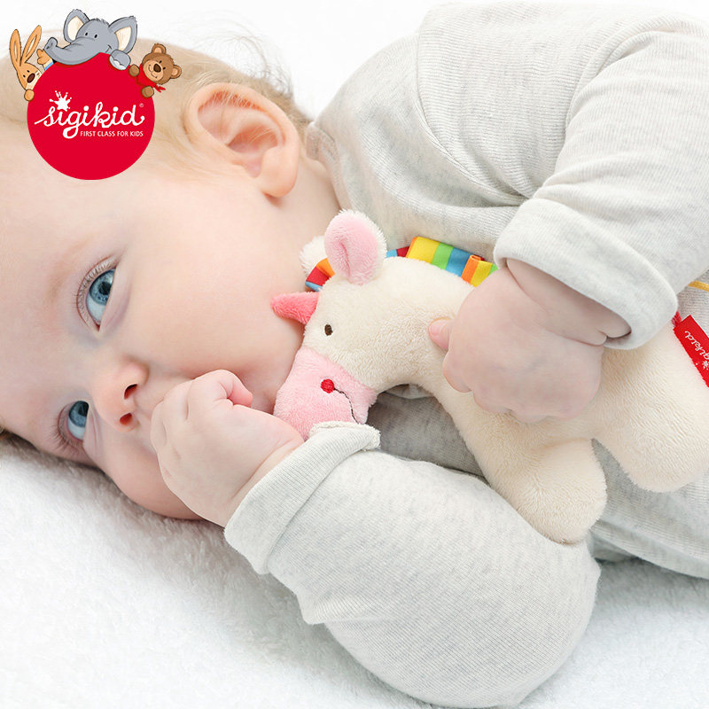 sigikid婴儿抓握训练玩具0一1岁新生宝宝手偶摇铃哄睡可入口啃咬,玩具/童车/益智/积木/模型,手偶/安抚玩偶,淘宝优惠券,粉丝福利购,淘宝优惠卷