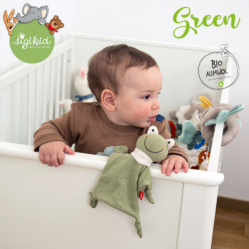 有机棉安抚巾宝宝安抚玩偶阿贝贝