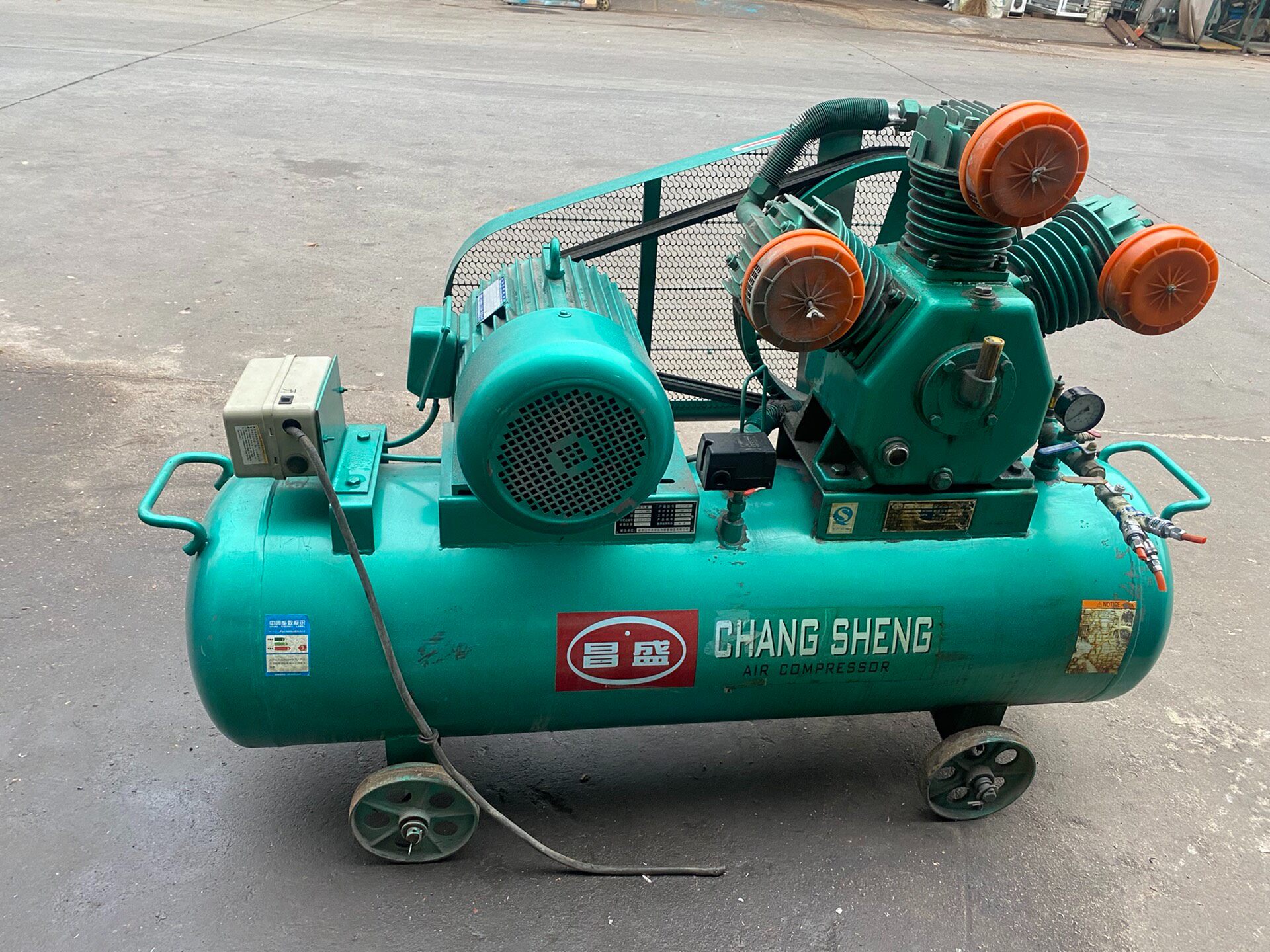 议价气泵,昌盛牌,中外合资,自重230公斤,上气特别快联系客服