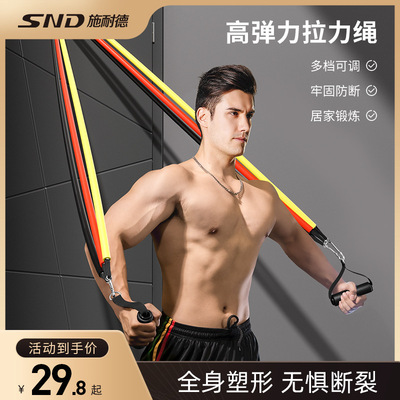 施耐德拉力绳阻力带多功能训练器