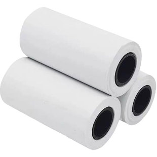 儿童相机卷纸拍立得专用相纸卷热敏打印黑白照片纸涂鸦纸3寸57u.