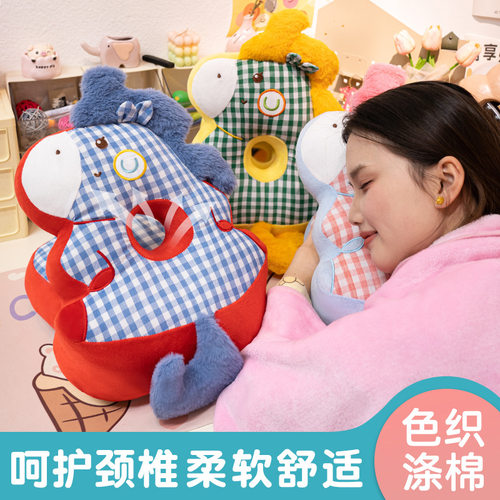午睡枕小学生趴睡枕儿童午休枕头教室桌上睡觉午睡神器趴趴枕抱枕