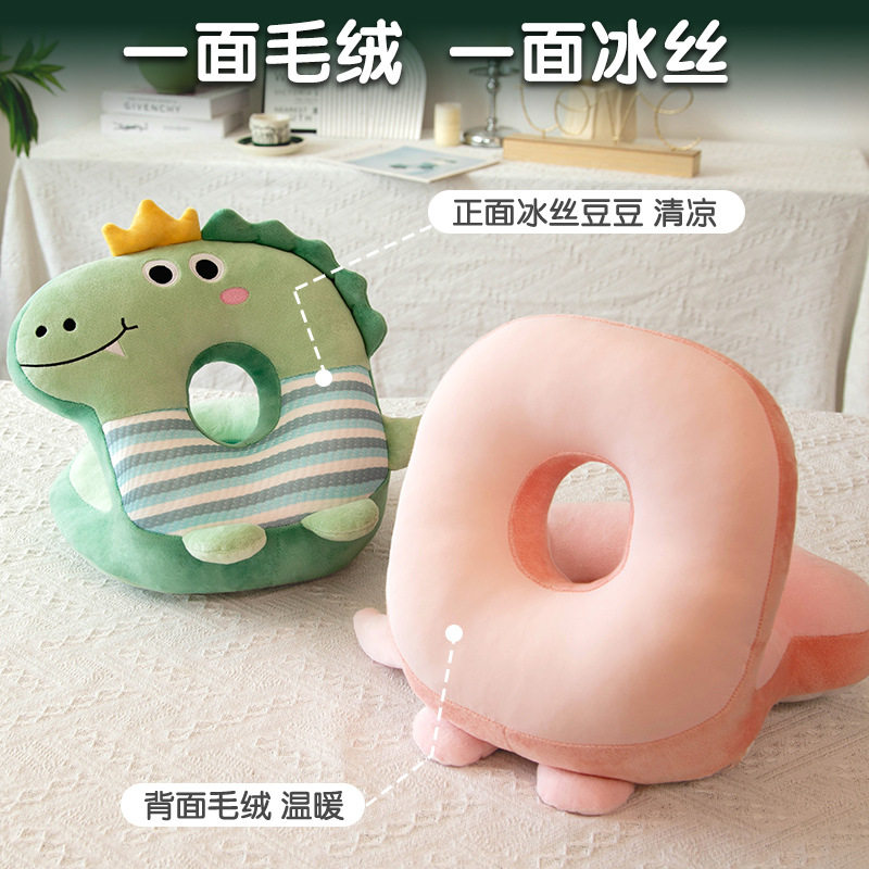 午睡枕小学生专用学校桌子趴睡枕卡通冰丝办公室午休儿童趴睡枕