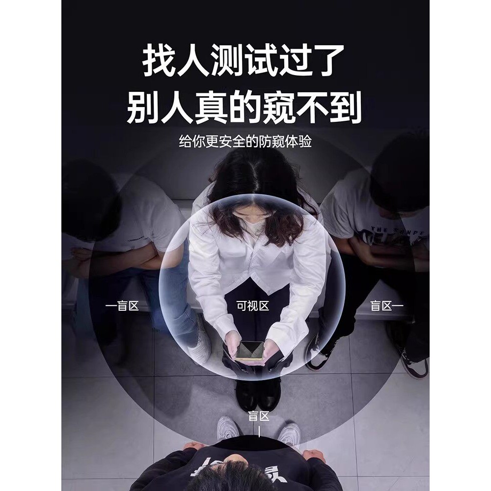 德国蓝猩【新360°防窥】适用真我neo8手机膜Realmeneo8防窥膜neo7se全胶真我neo7x防偷窥钢化真我neo7保护贴