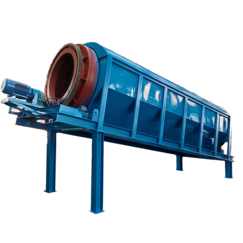 筛选机药材六角筛多功能木屑塑料颗粒筛分机大型矿用滚筒筛沙机器