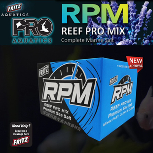 美国Fritz RPM海盐珊瑚盐SPS硬骨盐LPS软体盐FOT盐珊瑚礁混合海盐