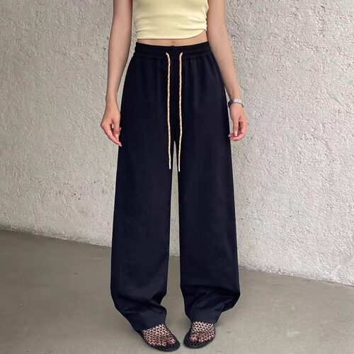 简谜2025夏季新款微弯刀裤女速干
