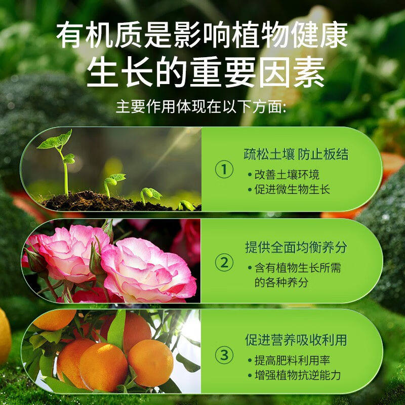 施可丰（SKF）有机复合肥蔬菜花肥果树种菜农用通用型肥料有机肥2