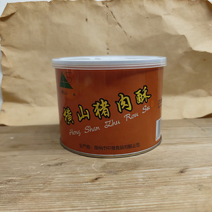常州特产横山猪肉酥香浓即食横山桥猪肉松105克罐装