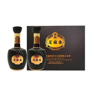 【宣酒高端礼盒】国宣芝麻香礼盒绵柔芝麻香型53度500ml*2瓶送礼
