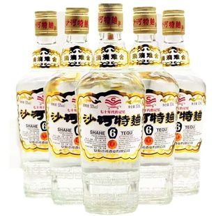沙河特曲酒6七十年代记忆50度500ml*6瓶安徽浓香型固态法纯粮白酒