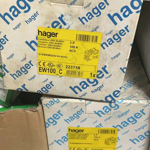 可议价hager交流接触器EW100 220V50-60HZ