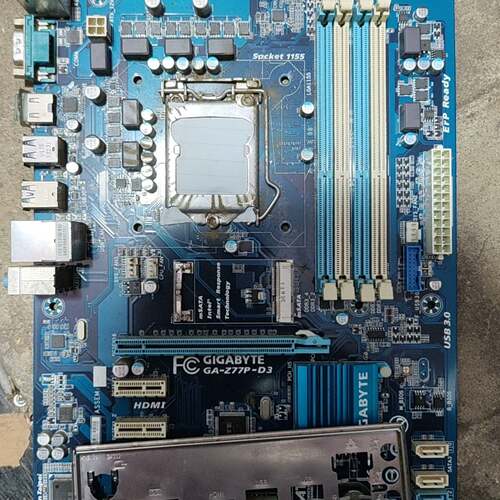 可维修技嘉z77主板 好用无修无病功能完好实物拍摄包测试包好用
