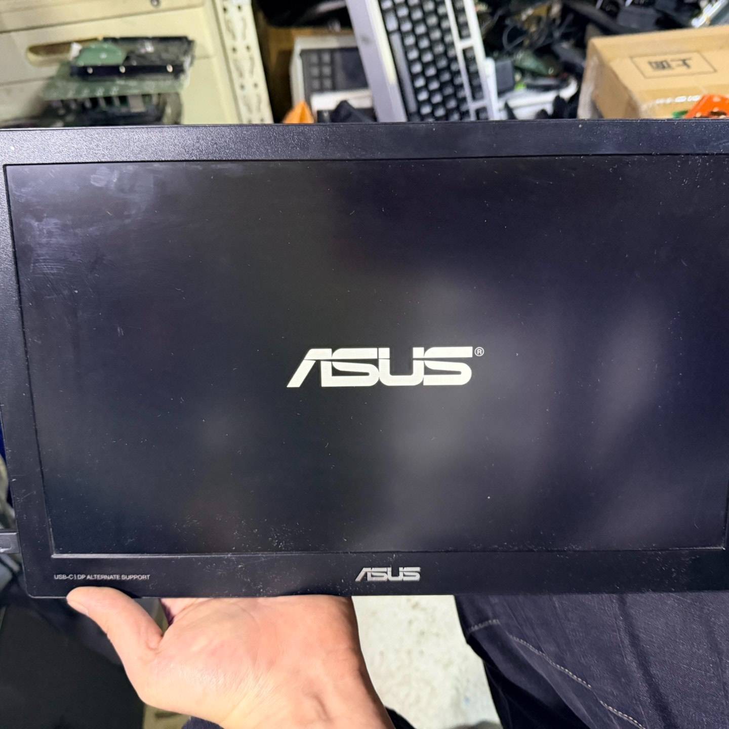 可维修华硕 MB169C+ IPS 1080 15.6寸显示器 几