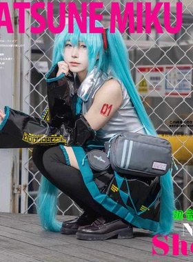 firefirst初音联名斜挎包男女休闲运动胸包小众设计多层收纳腰包