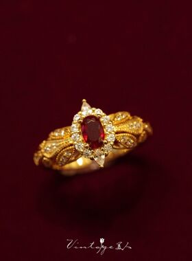 法国Coss KoKo「波多黎各」法式宫廷高级感复古设计小众闪耀显白