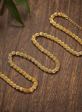 法国coss kokos925银国潮熠熠闪光凤尾项链女时尚银简约复古锁骨