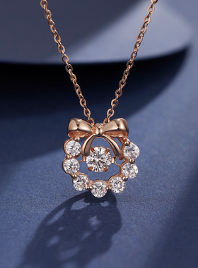 法国coss kokos925银蝶恋花蝴蝶结灵动项链女国潮风小清新送女友