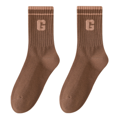 猫人袜子ins网红款外穿纯棉透气