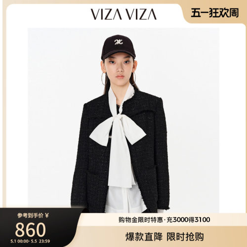 VIZAVIZA商务通勤短外套