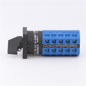 LW2610 N/5两档五节五线两路电源信号切换选择10A万能转换开关