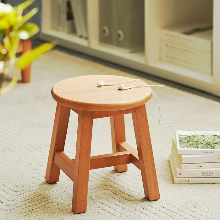 家用榉木小凳子多功能换鞋凳客厅小方凳儿童大人圆凳垫脚凳矮凳,住宅家具,矮凳,淘宝优惠券,粉丝福利购,淘宝优惠卷