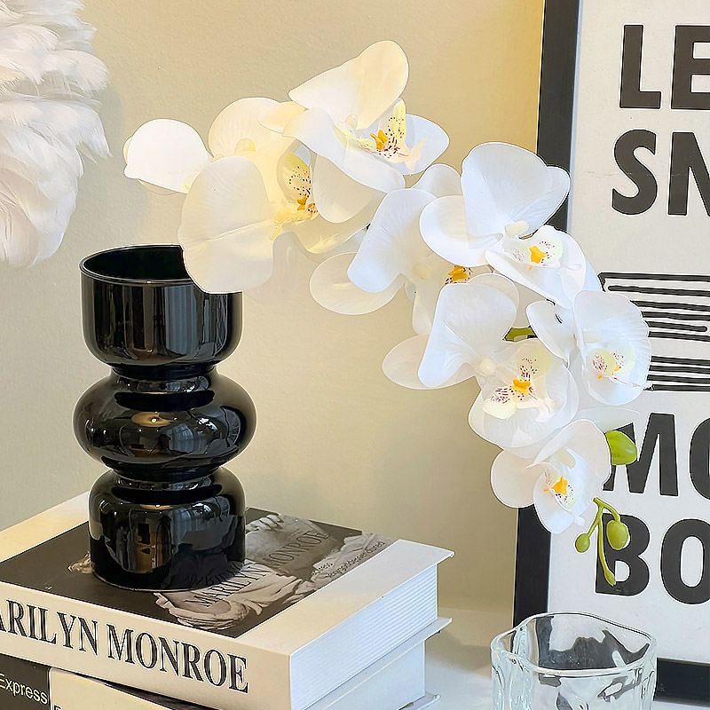 北夏-手感保湿蝴蝶兰花艺摆件