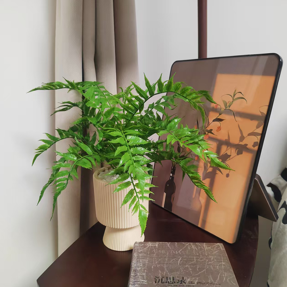 仿真绿植桌面假植物摆设过道办公室商场餐桌装饰花盆栽花艺摆件