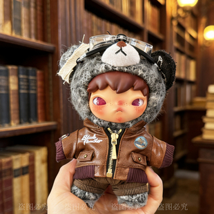 小野Hirono公路日志毛绒搪胶公仔挂件娃衣潮流夹克帅酷相机套装