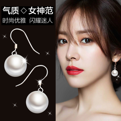 明星同款珍珠耳环2022年新款 韩版简约气质高级感耳坠女耳饰