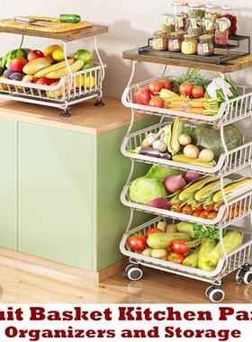 Fruit Basket Kitchen Pantry Organizers Storage Organization