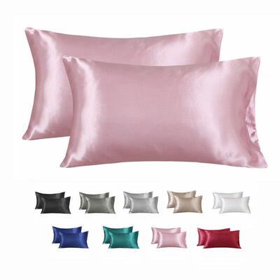 Silk Pillowcase Pillow Cover Silky Satin Hair Beauty Pillowc