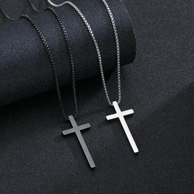 Cross necklace Men