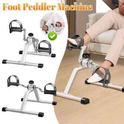 Portable Pedal Exerciser Mini Arm Leg Exercise Bike with