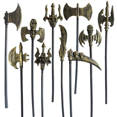 Halloween weapon equipment Scythe Trident axe stage Cosplay