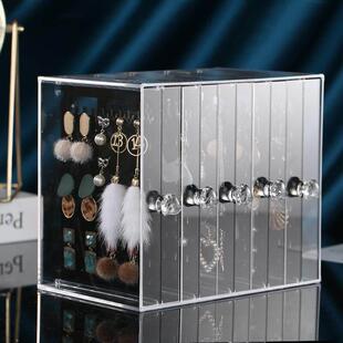 Jewelry storage box Necklace earrings earrings earrings earr