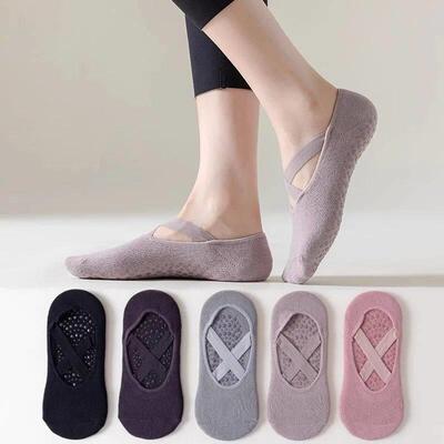 Professional Yoga Socks Women Silicone Anti-slip Pilates Soc
