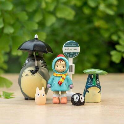 Anime My Neighbor Hayao Miyazaki Totoro Action Figure Toy Mi