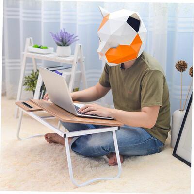 computer desk folded lift laptop table Lying bed strong book