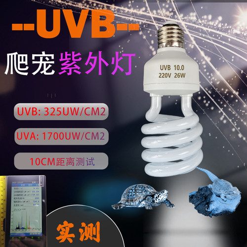 爬宠虫UVB10.0全光谱补钙灯晒背