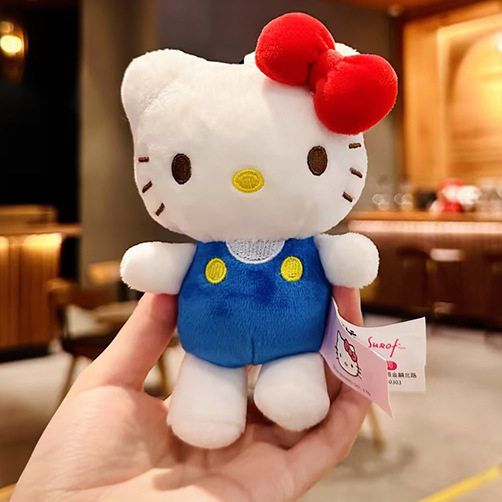钥匙扣公仔猫kt可爱小挂饰正版