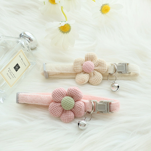 饰项链狗狗脖圈领结 猫咪铃铛项圈宠物饰品猫脖子围脖可爱小型犬装