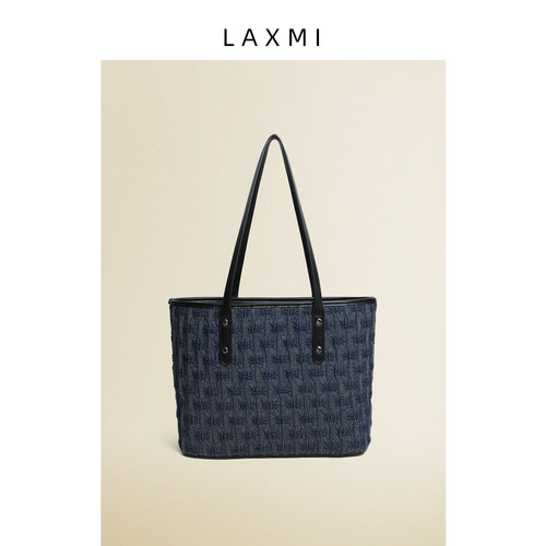 laxmi2025秋冬新款高质感大容量单肩包简约时尚百搭通勤托特包女