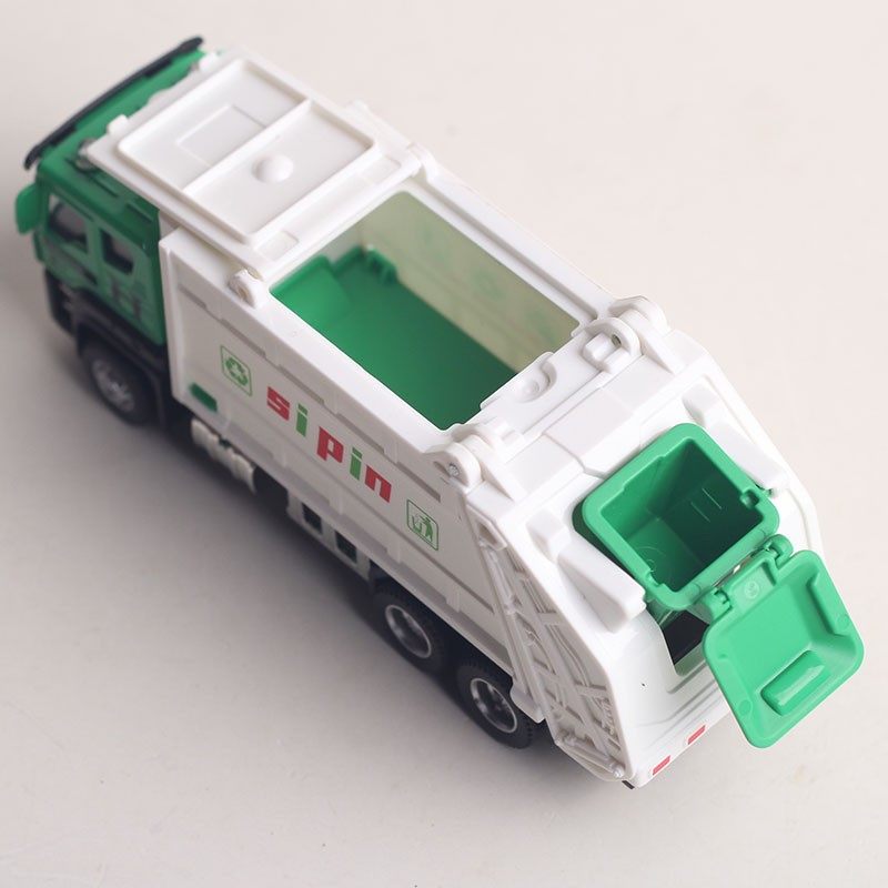 合金宝宝玩具儿童环卫惯性垃圾车