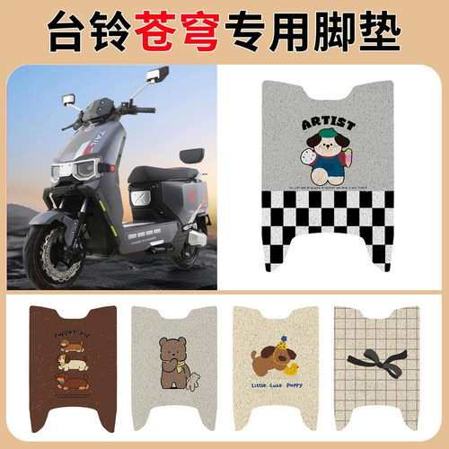 台铃超能S苍穹电动车脚垫T