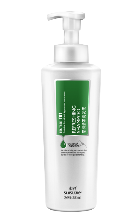 水谷洗发水茶树清凉洗发液