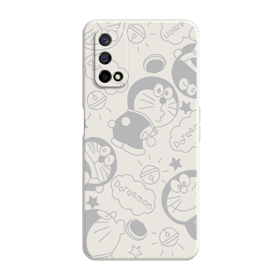 适用RealmeQ2手机壳叮当5G磨砂RMX2117保护套Realme全包oppo真我q2防摔oppoRealmeQ2男女新款软硅胶简约25g潮